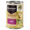 92209d26-402c-45ce-afc5-3870a59f2423 Black Hawk Lamb Wet Dog Food can – grain-free Australian lamb recipe for adult dogs