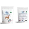 Freezy Paws Freeze Dried Venison Steak for Dogs & Cats 70g 2 Freeze Dried Venison Steak Treats for dogs & cats packaging