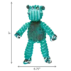 kong-floppy-knots-hippo-squeak-toy-for-dogs-small-medium KONG Floppy Knots Hippo Squeak Toy for Dogs small medium size dimensions 9 x 6.75 inches