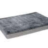 Superior Ortho Dog Mat in Arctic Faux Fur showing full mat surface