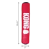 kong-signature-stick-dog-toy-medium-size-chart KONG Signature Stick Dog Toy Medium size dimensions 12.25 inches by 2 inches