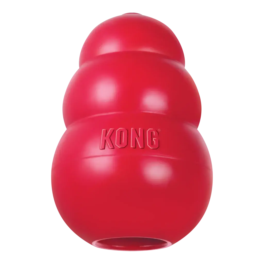 KONG Classic Red Rubber Dog Toy Small size for small breed dogs