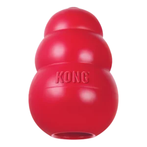 KONG Classic Red Rubber Dog Toy Small size for small breed dogs