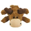 kong-cozie-marvin-moose-xl-front Front view of KONG Cozie Marvin Moose XL plush dog toy