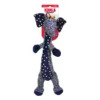 KONG Shakers Luvs Elephant Dog Toy – Packaging KONG Shakers Luvs Elephant Dog Toy in retail packaging with blue and white polka-dot design.