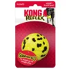 KONG Reflex Ball Dog Toy – Packaging KONG Reflex Ball Dog Toy in retail packaging with guarantee for tough play.