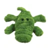 kong-cozie-ali-alligator-front KONG Cozie Ali Alligator plush dog toy front view