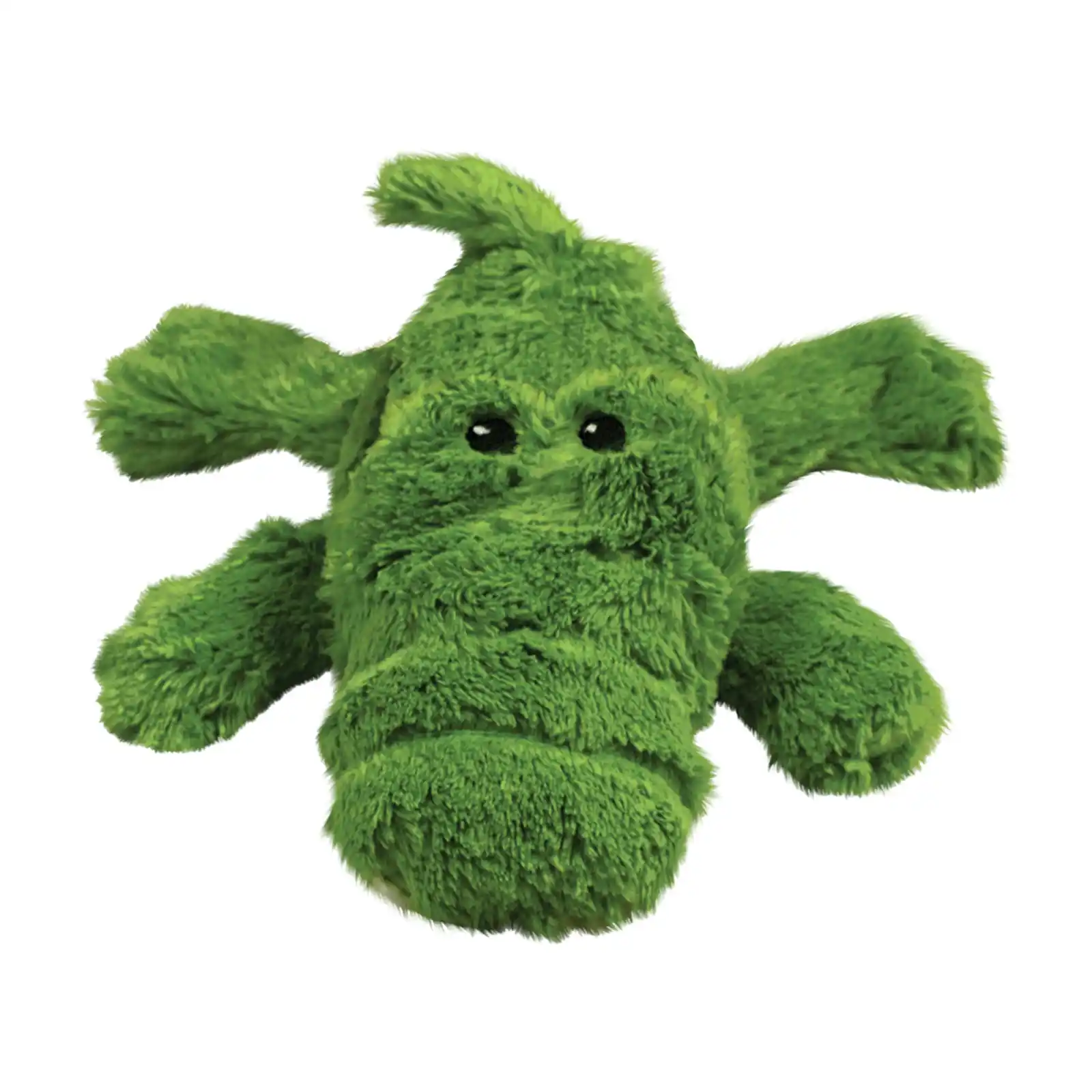 KONG Cozie Ali Alligator plush dog toy front view
