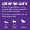 kong-senior-size-chart KONG Senior size guide for small, medium, and large dogs