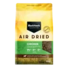 BlackHawk Air Dried Chicken Dog Food 2kg Front of Bag Front view of the BlackHawk Air Dried Chicken 2kg dog food bag showing product branding, chicken formula details, and ingredient window.