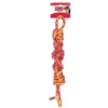 KONG Rope Bunji Dog Toy – Pink and Yellow - Large Rope Bunji Dog Toy