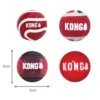 KONG Signature Ball Medium Size Guide – 5 Centimetre Durable Dog Toy KONG Signature Ball Medium size guide showing 5 centimetre measurement for durable fetch play