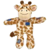 kong-wild-knots-giraffe-no-packaging Plush KONG Wild Knots Giraffe toy without packaging.