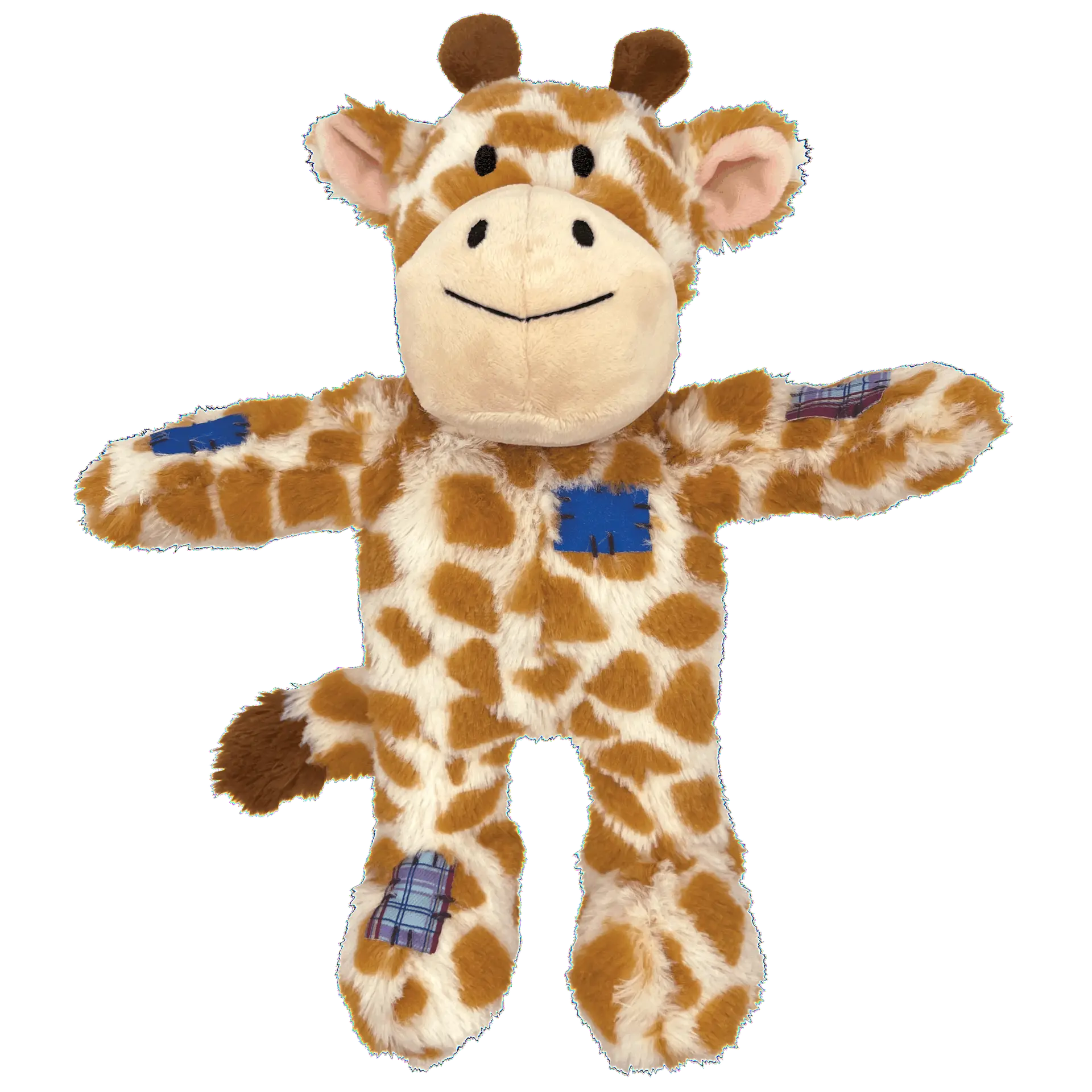 Plush KONG Wild Knots Giraffe toy without packaging.