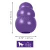 kong-senior-large-dimensions Dimensions of the KONG Senior large size, including height and width