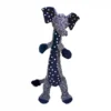 KONG Shakers Luvs Elephant Dog Toy – Product Plush KONG Shakers Luvs Elephant Dog Toy featuring soft grey fur and navy polka-dot fabric.