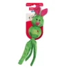 dc6911c8-001c-49cd-af8d-f7d181c8b26a_medium__14998 Green KONG Wubba Ballistic Friends Tug Toy shaped like a rabbit with pink ears and long fabric tails.