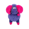 kong-sherps-floofs-big-horn-medium-dog-toy KONG Sherps Floofs Big Horn Medium purple plush toy with pink horns and corduroy details