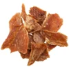 Australian Chicken Breast Dog Treat Pieces Close-up of air-dried Australian chicken breast dog treats