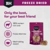 BlackHawk freeze dried lamb dog treats highlighting single ingredient and training benefits BlackHawk freeze dried lamb dog treats highlighting single ingredient and training benefits