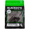 Blackdog Charcoal Dog Biscuits 1kg Bag Blackdog Charcoal Dog Biscuits in a 1kg resealable green-and-black bag.