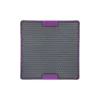 LickiMat Buddy Tuff Purple Top View LickiMat Buddy Tuff Purple Top View