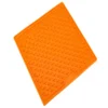 LickiMat Buddy XLarge Orange Angled View