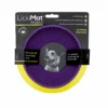 LickiMat Wobble Purple Packaging LickiMat Wobble Purple Bowl in retail packaging