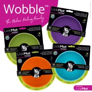 LickiMat Wobble Bowls assorted colours