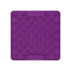 Purple LickiMat Mini Buddy lick mat with textured surface Purple LickiMat Mini Buddy enrichment lick mat