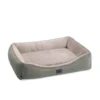 Superior Ortho Haven Dog Bed Angled View Angled view of the Superior Ortho Haven dog bed with soft orthopaedic support