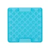 Turquoise LickiMat Mini Buddy lick mat with textured surface Turquoise LickiMat Mini Buddy enrichment lick mat