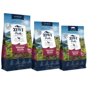 ZIWI Peak air-dried venison dog food made with New Zealand ingredients Assorted Sizes