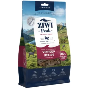 ZIWI Peak air dried venison cat food front packaging
