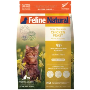 Freeze Dried Chicken Feast Feline Natural front 320g
