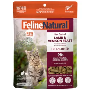 Lamb & Venison Feast Freeze Dried Cat Food front